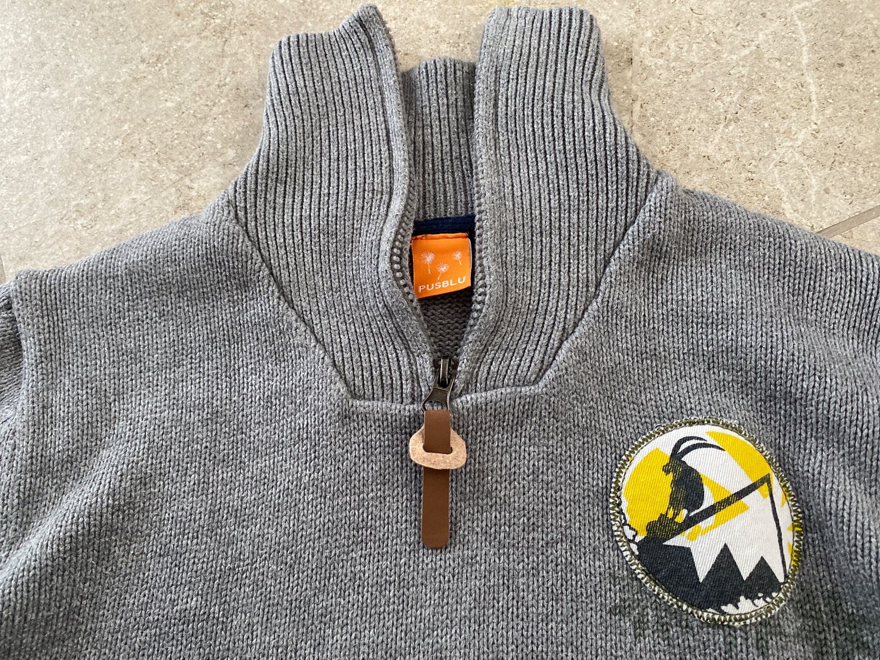 Pullover & Sweatshirts: PUSBLU Strickpullover, 100% Bio Baumwolle, Gr. 134-140 – Neu (gemäss Beschreibung) aus Gächlingen von Tara_devi 1