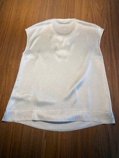 Peserico Camicette: Peserico wunderschöne crémfarbige Seidenbluse Gr. 38 – Usato da Wohlen b. Bern venduto da Gabbana2 2