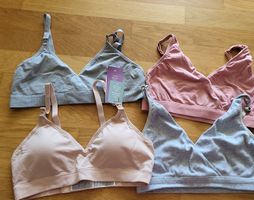 Still BHs 4er Set Rosa/Grau Grösse L Neu und Neuwertig