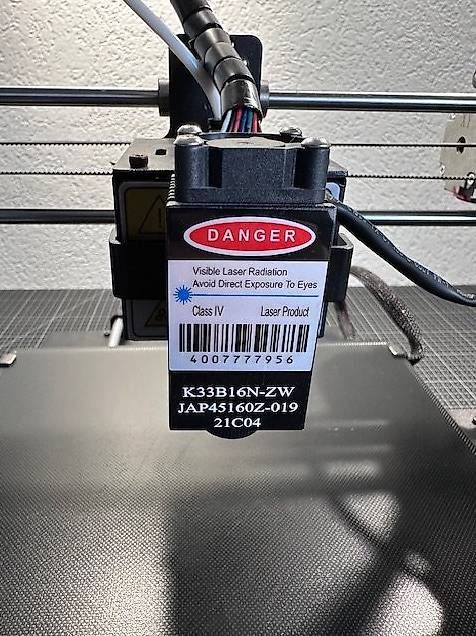 Anycubic 3D Drucker: ANYCUBIC Mega Pro 3D Drucker mit Laserkopf – Gebraucht aus Horriwil von SUEnikate 1