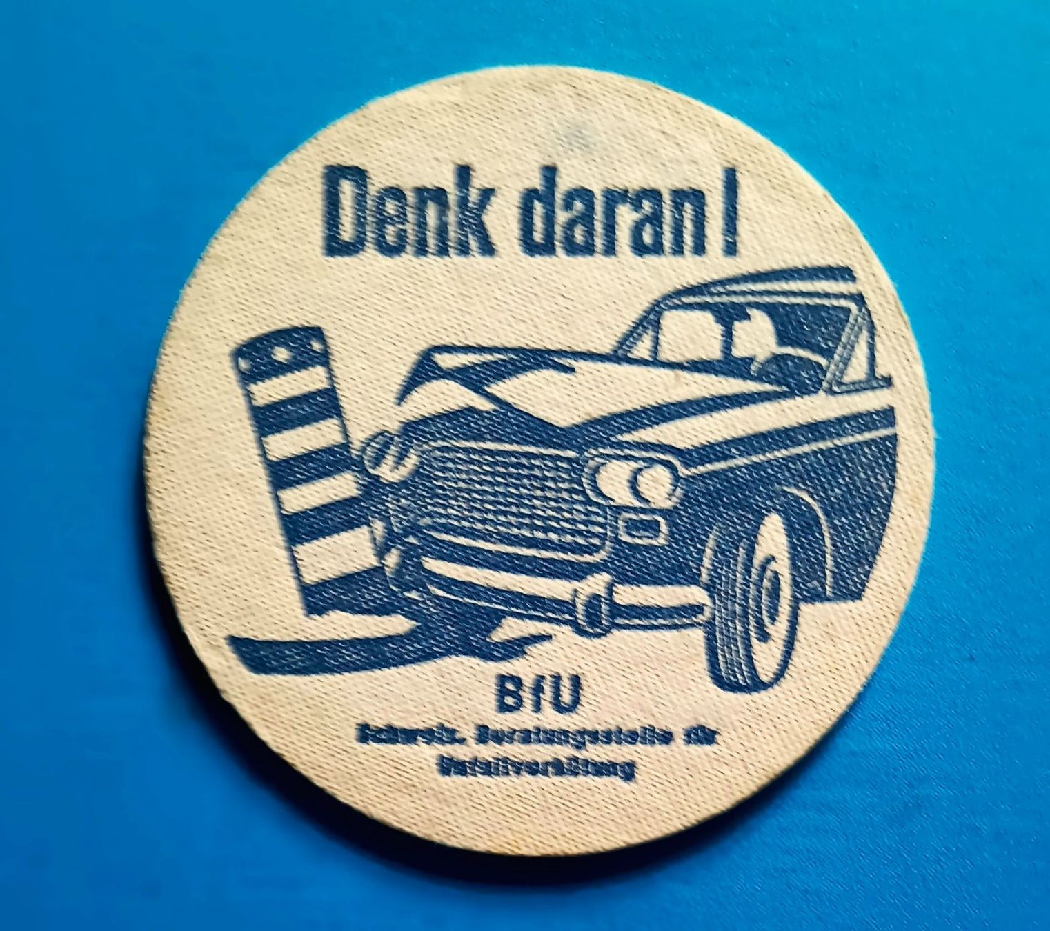 Sottobicchieri: 1 Bierdeckel MG Morris Garage M.Lüem Ramsei i. E. / BfU – Usato da Lichtensteig venduto da B-B-Bier 1