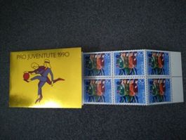 Markenheftli Pro Juventute 1990