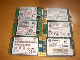 1 stück 256gb mSata ssd. Getestet.