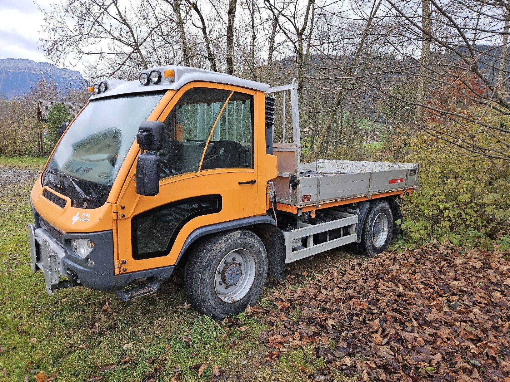 Nutzfahrzeuge: Aebi VT450 Transporter, Jg. 2010, Kipper – Gebraucht aus Schwende von Schwendner 2