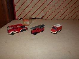 Feuerwehrfahrzeuge Wiking Spur H0