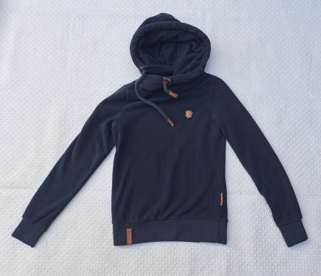 Toller Naketano Fleece Pullover dunkelblau Gr. S/XS