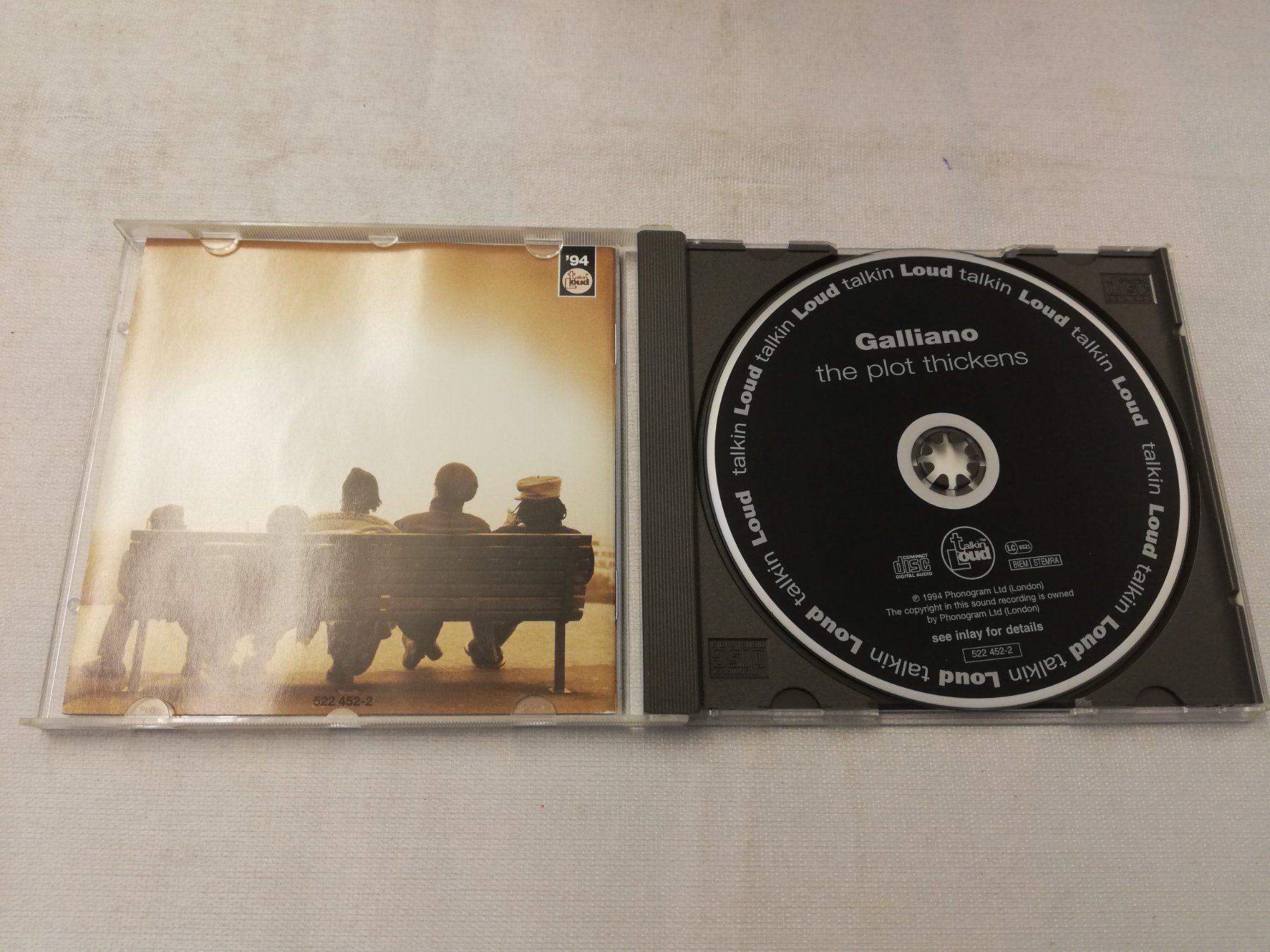 CD: GALLIANO - THE PLOT THICKENS – Usato da Bern venduto da Vinylsound.ch 2