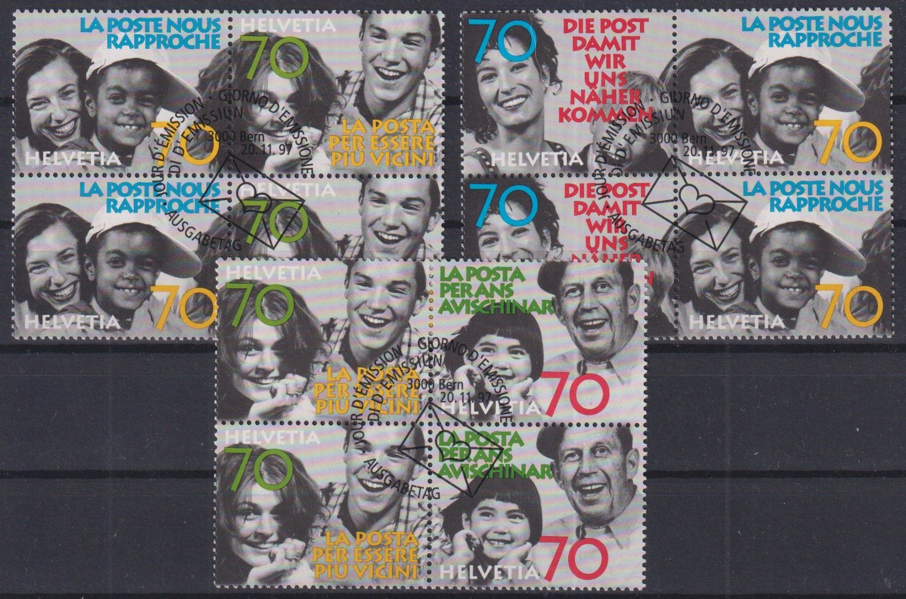 Alle Briefmarken: F1) 4.Block Post 929-932, sehe Scan – Gebraucht aus Claro von Chanty7