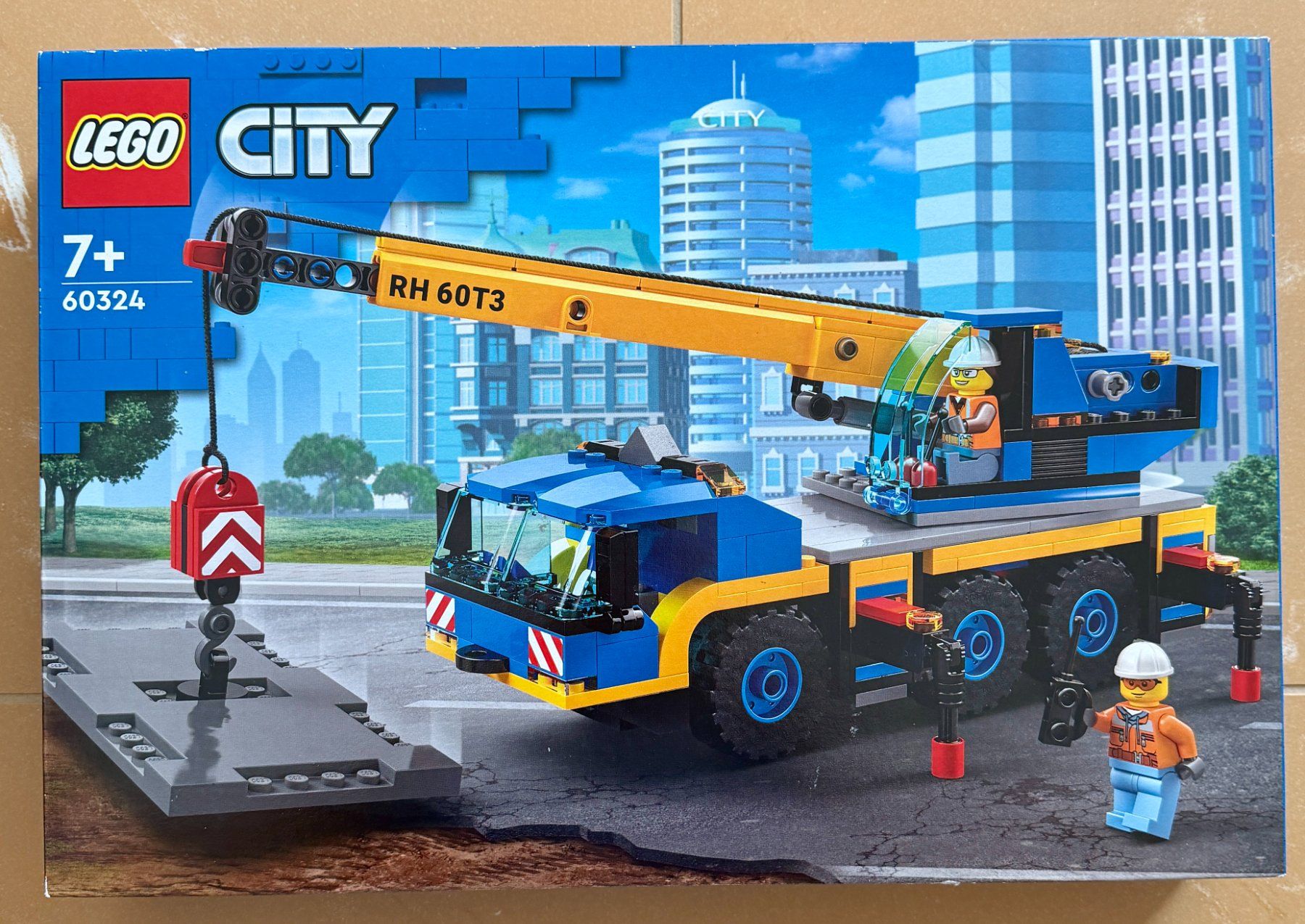 Lego Kit di costruzioni: Lego City 60324 - Mobile Crane – Nuovo e nell'imballaggio originale da Höri venduto da PSMarinho