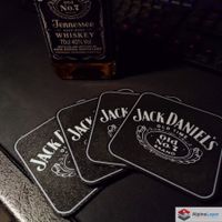 Jack Daniel’s Coaster 3D Printed Drink Coaster