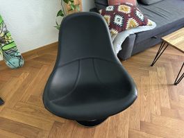 Ikea Tirup Sessel Leder Schwarz