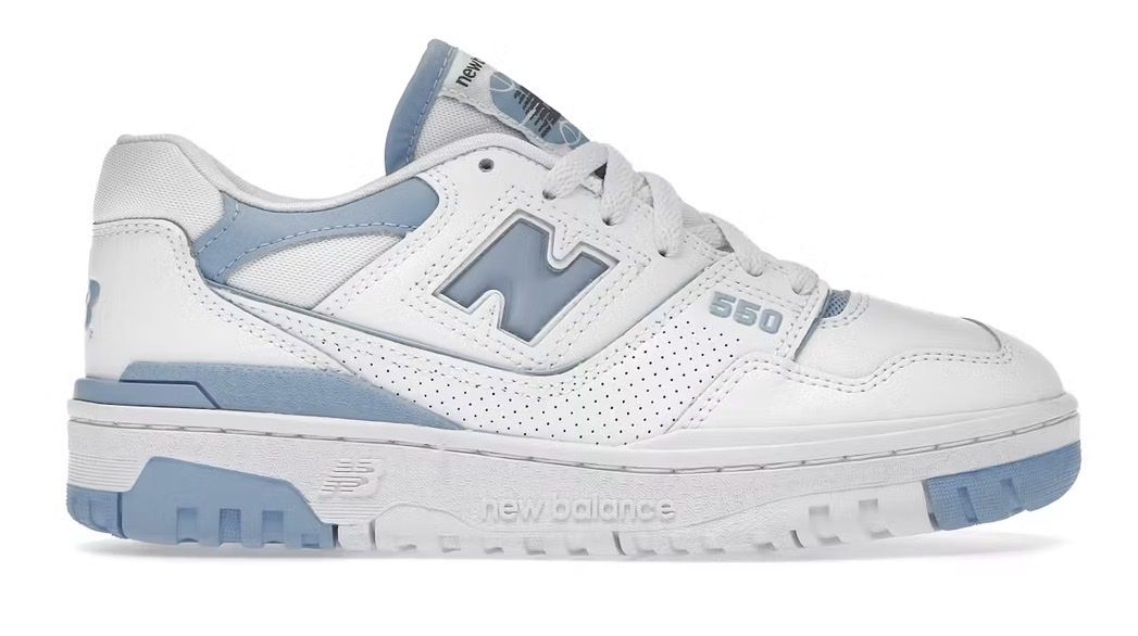 New Balance Damenschuhe: New Balance 550 Weiss Hellblau Gr. 38 – Gebraucht aus Däniken SO von isa_qb26