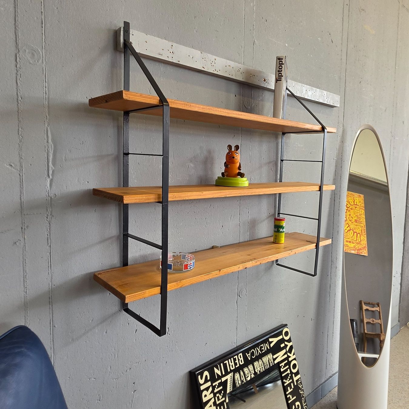 Scaffali: Stringregal, Bücherregal 1960 Vintage Regal String-Shelf – Usato da Nottwil venduto da Wondewa-Shop 4