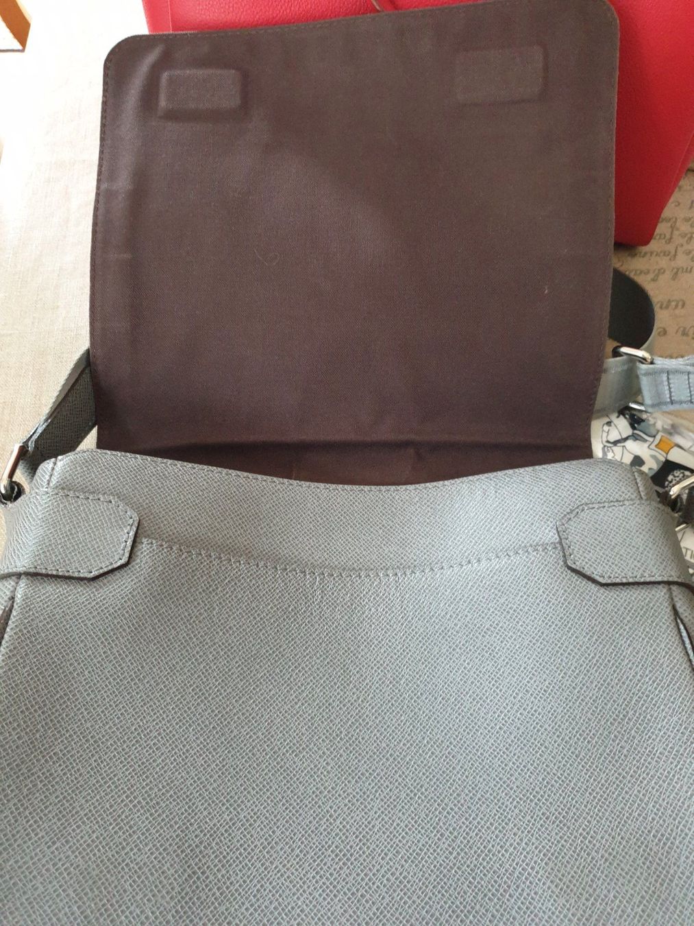 Louis Vuitton Borse: Louis Vuitton Roman PM Taïga glacier – Usato da Bottmingen venduto da sandy_2 3
