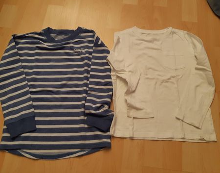 MÄDCHEN PULLI+T-SHIRT, Gr: 7-8-JÄHRIGE WIE NEUE