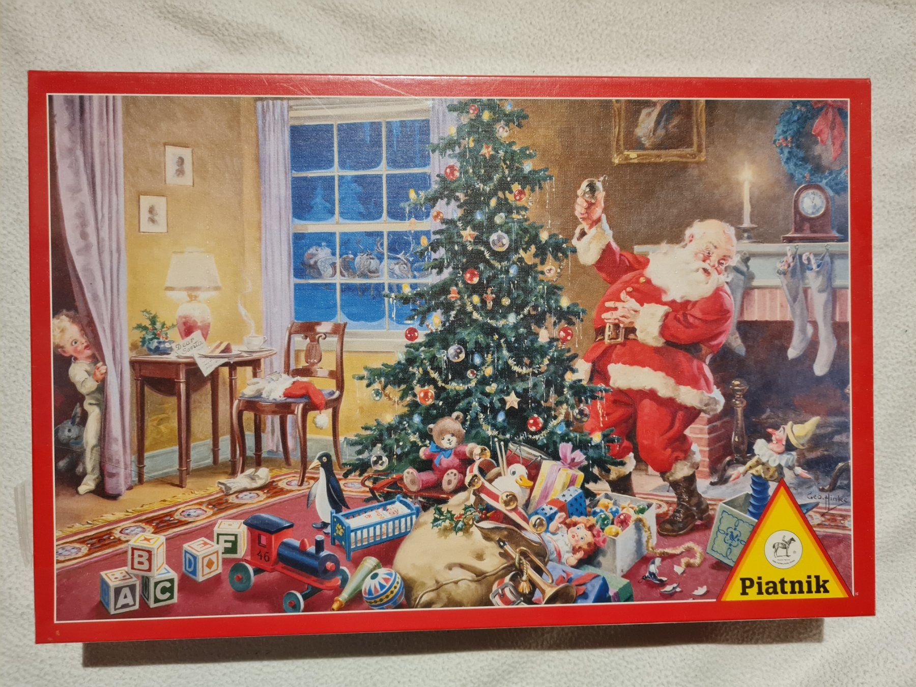 Puzzle: NEU Puzzle Weihnachten "Weihnachtsmann" – Nuovo e nell'imballaggio originale da Ochlenberg venduto da Crashdown