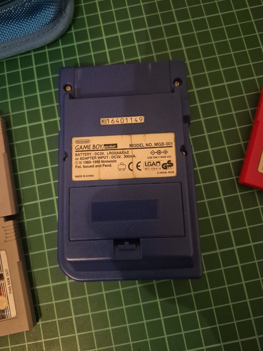 Nintendo Console: Game Boy Pocket Blue Edition with 5 Games & Case! – Usato da Meyrin venduto da Retro-GZ 8