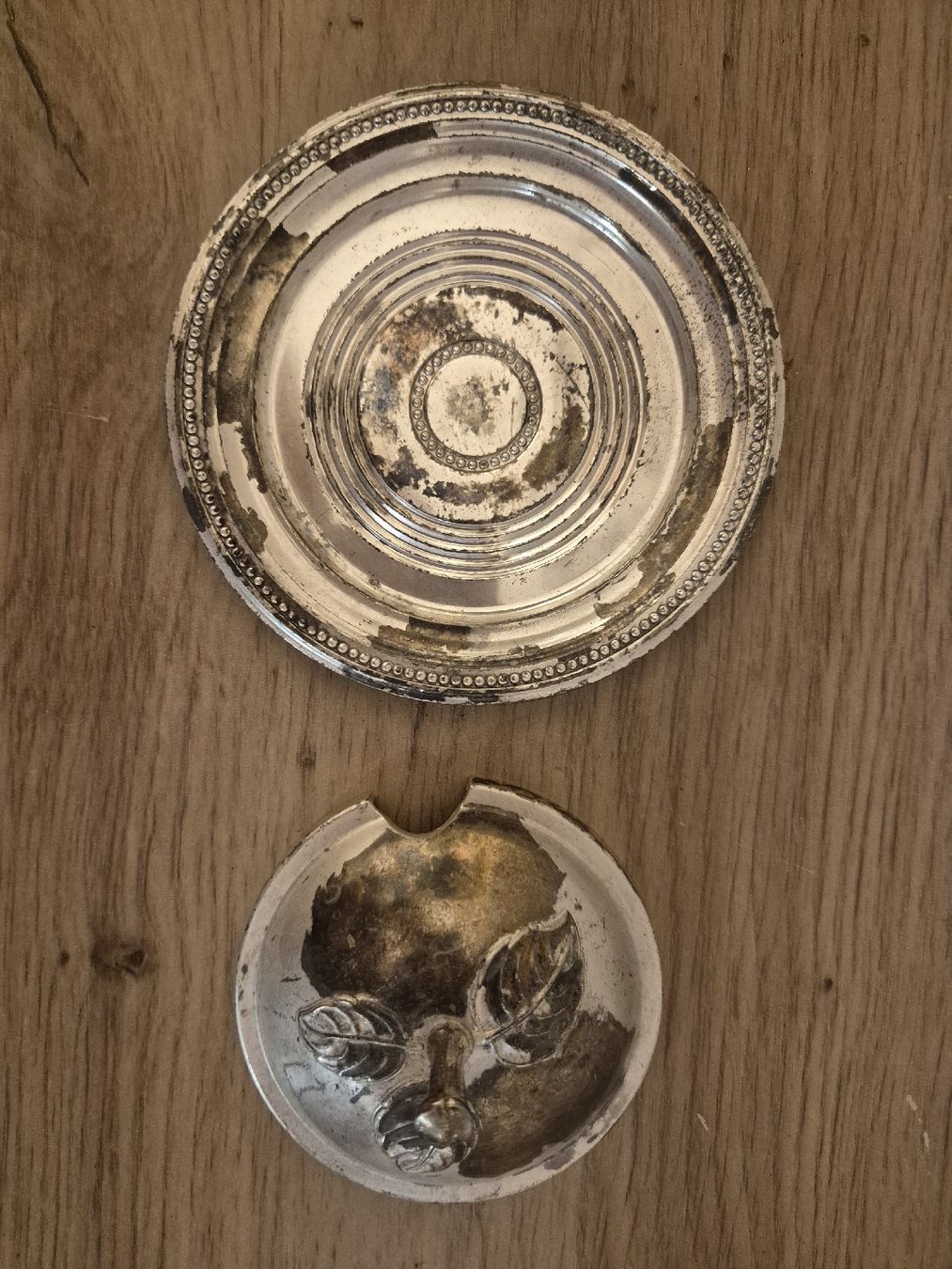 Toutes les décorations: Teller mit Deckel / Vintage / Art déco / Versilbert – D'occasion à Luzern par kat_6kt5 1