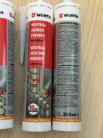 5x Würth Neutralsilikon Perfekt transparent 310 ml neu