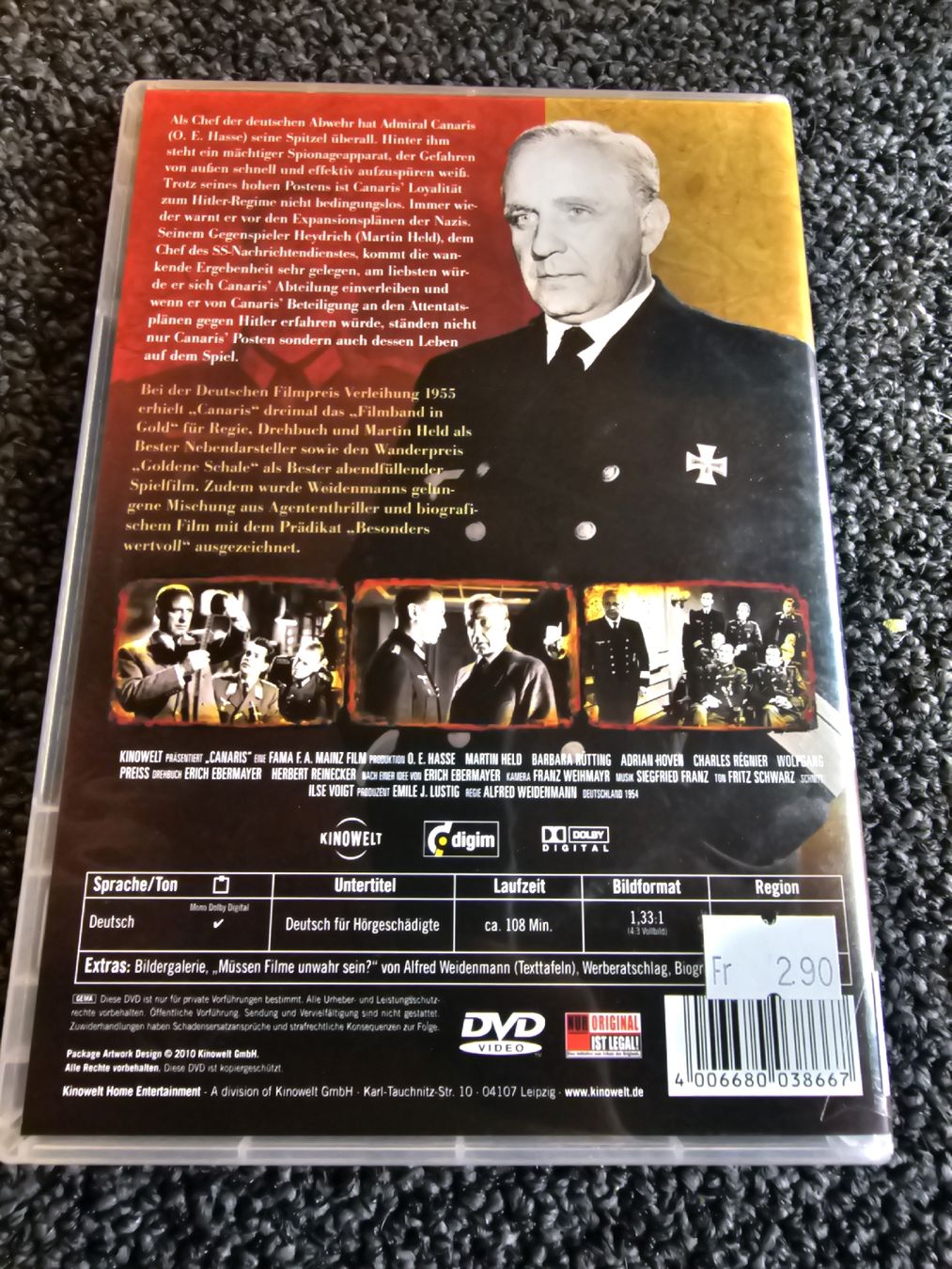 Alle DVDs: DVD Canaris (22469) – Gebraucht aus Ruswil von jan_bxl5 1