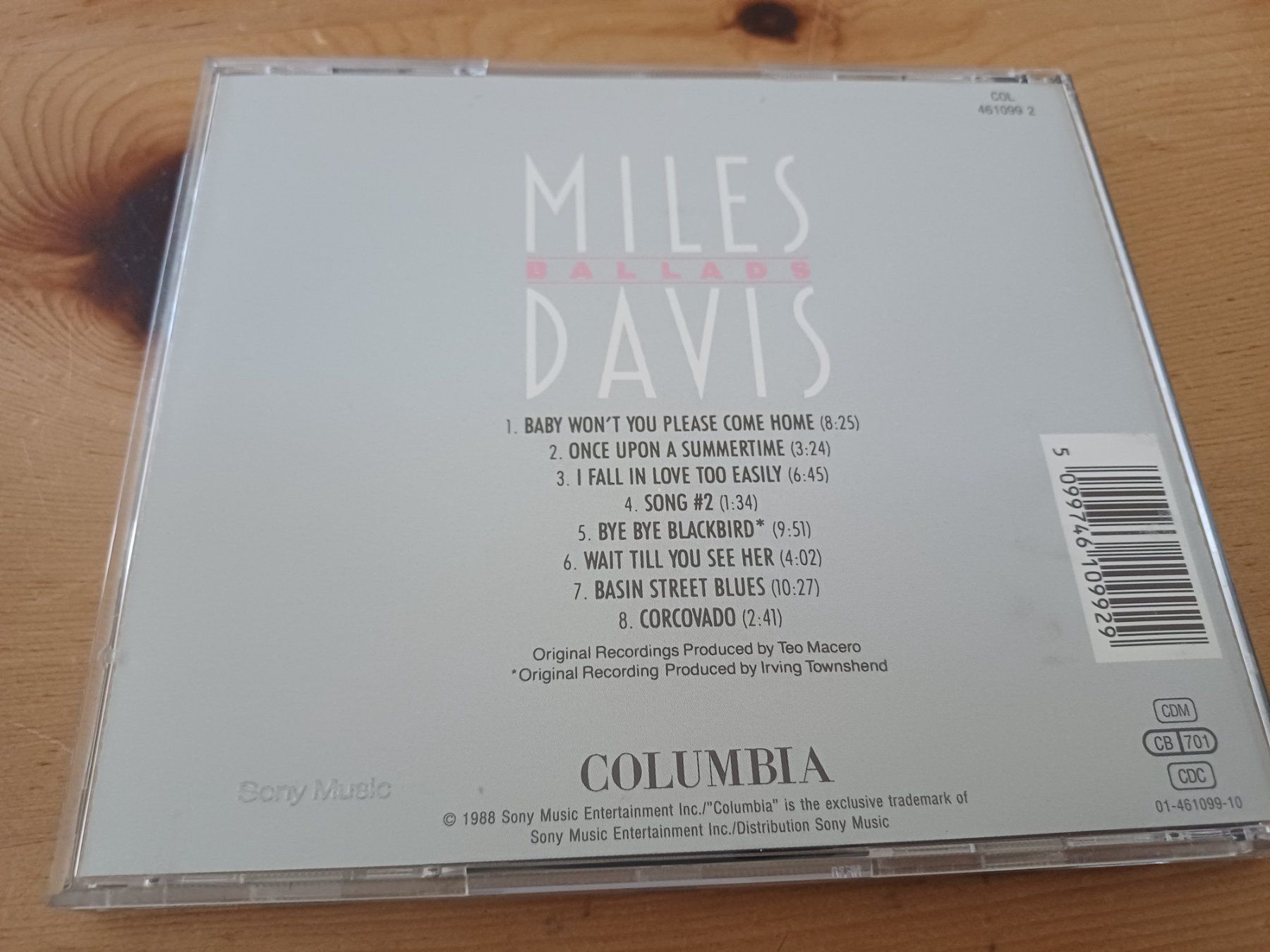 CD: Miles Davis: Ballads – Usato da Jona venduto da Rreto71 2