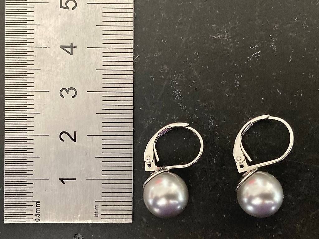 Orecchini pendenti & Orecchini a lobo: Perlohrringe silber, Modeschmuck – Usato da St. Gallen venduto da jbr_q7tx 2