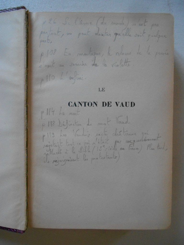 Bücher: LE CANTON DE VAUD 1  -  JUSTE OLIVIER – Gebraucht aus Bex von Giorgiob 3