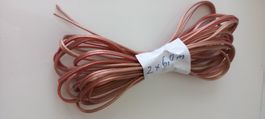 Lautsprecherkabel Kupfer, 4 mm2, 2 x 6 m