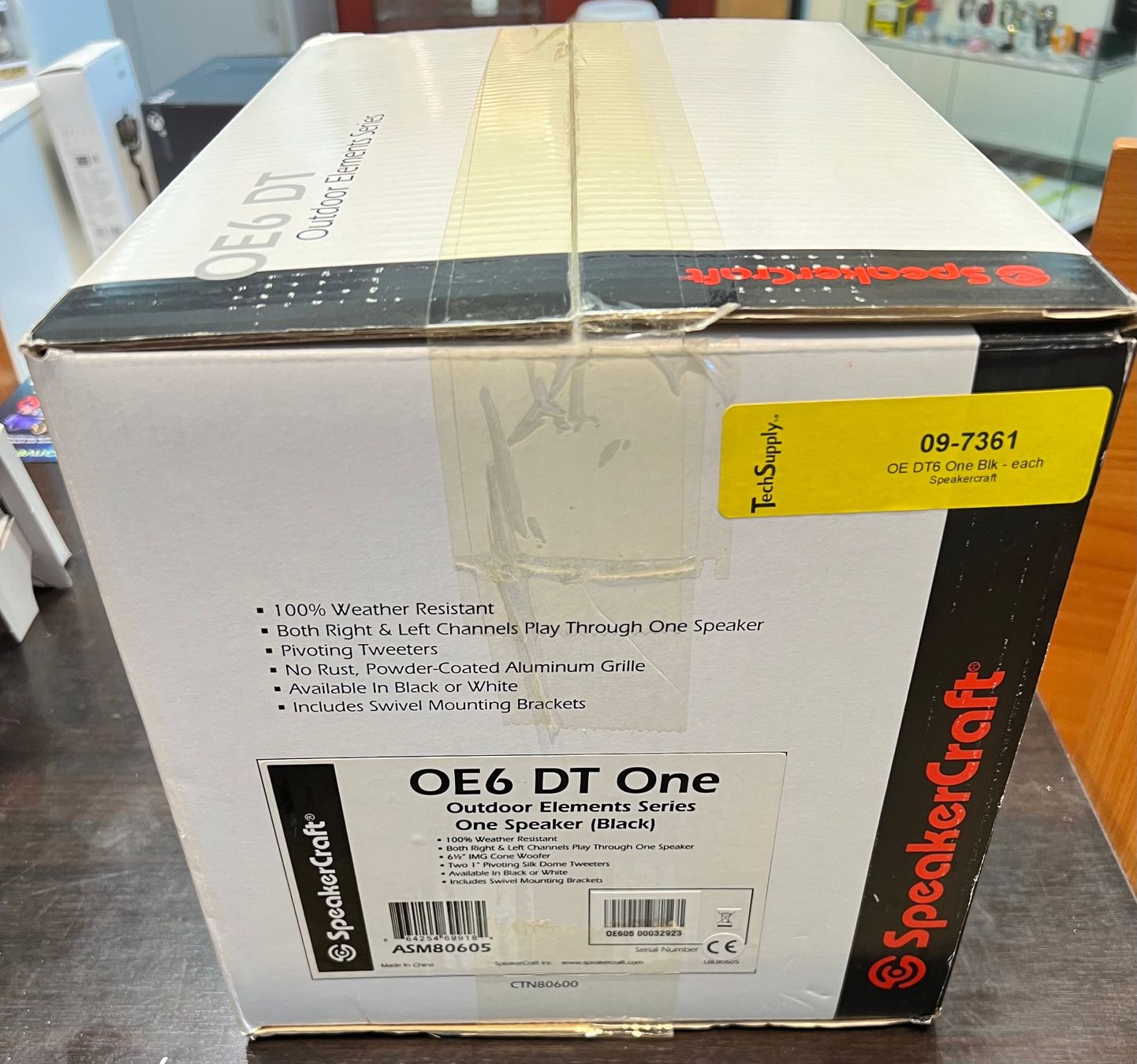 Lautsprecher: Enceinte extérieure OE6 DT Black – Neu und originalverpackt aus Biel/Bienne von new-life 3