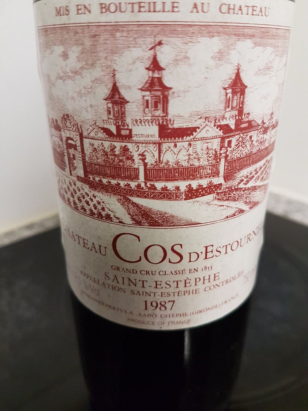 Cos Wein: Château cos d'Estournel  1987 – Neu (gemäss Beschreibung) aus Grenchen von poggione 3