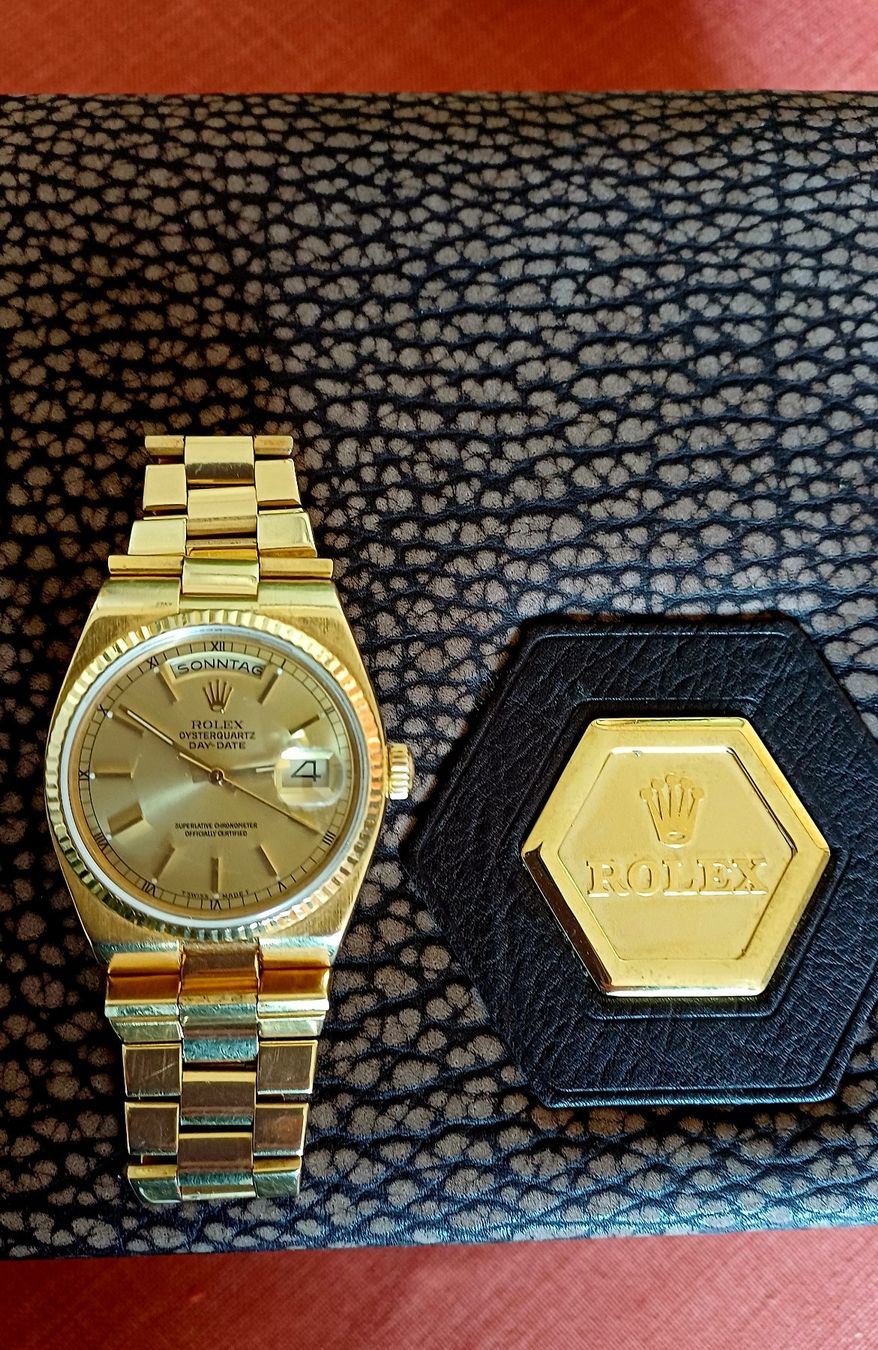 Rolex Orologi: Seltene Rolex Day-Date Oysterquartz – Usato da Rorschach venduto da Hansi1901 2