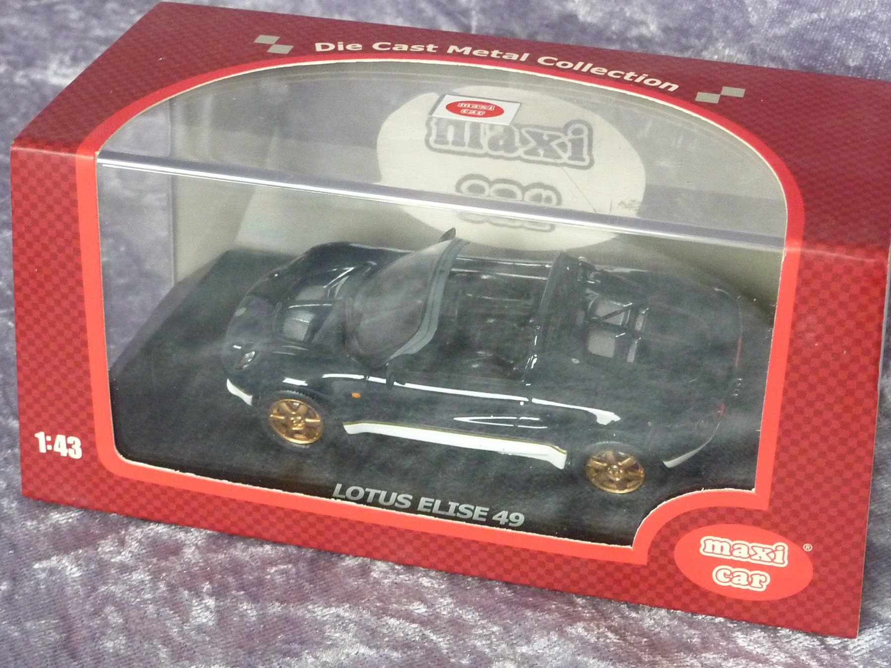 Lotus Modellini d'auto: Lotus Elise dunkelblau  1:43 – Nuovo e nell'imballaggio originale da Dürrenäsch venduto da modellautos4you 2