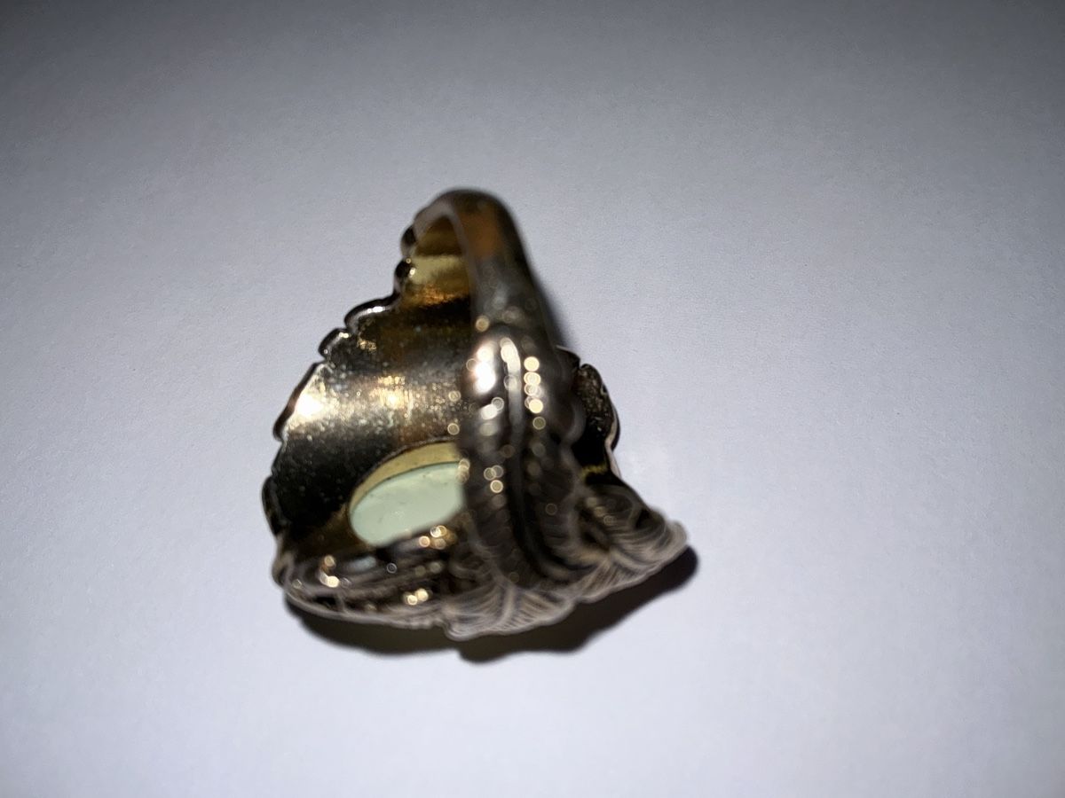 Anelli: Verkaufe ein Goldlook Ring ist Modeschmuck  – Usato da Basel venduto da Ajscha7o1 3