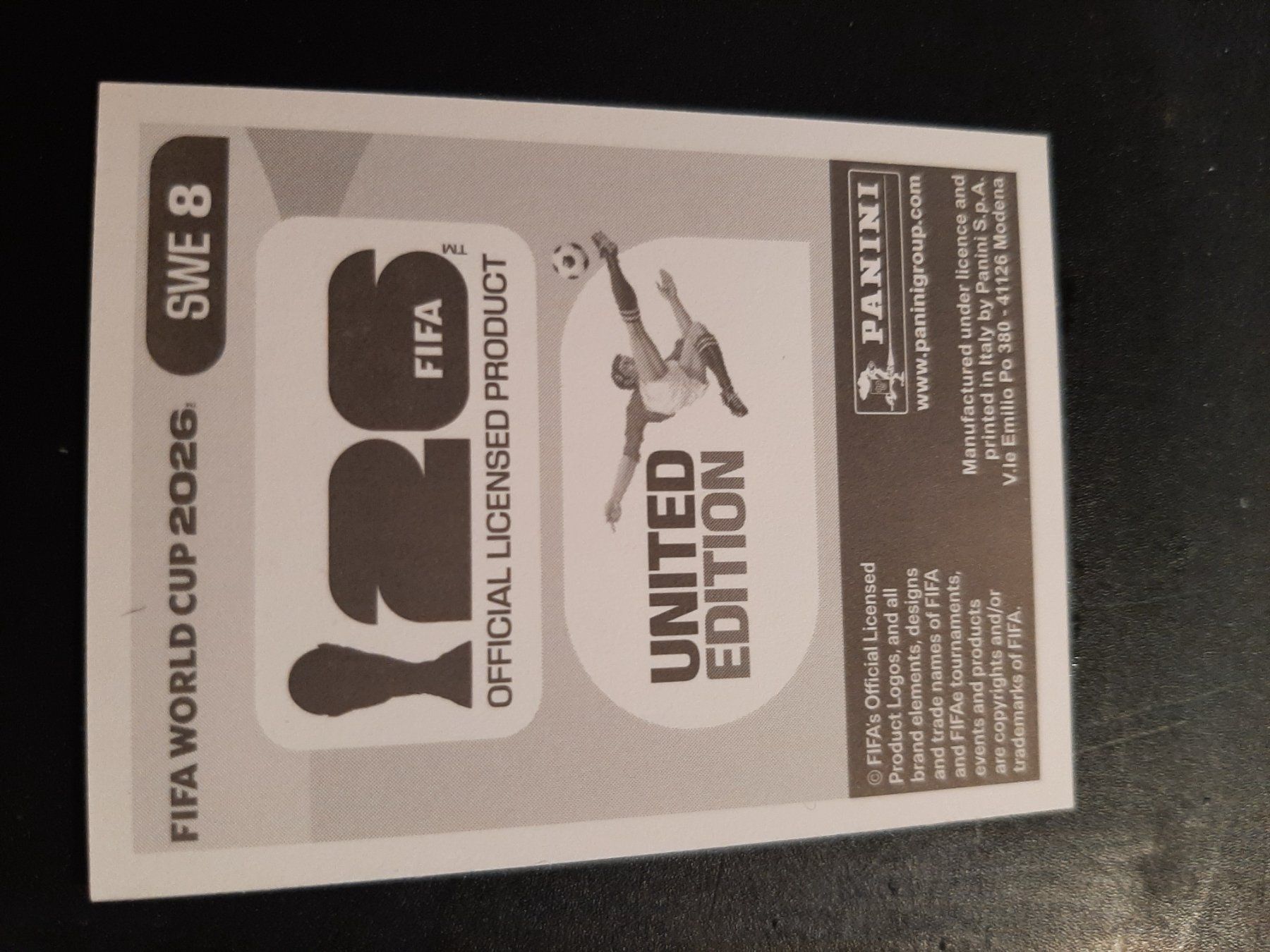 Panini Sammelbilder & Trading cards: Panini 2026 SWE8 – Neu (gemäss Beschreibung) aus Leuk-Stadt von Meic 1