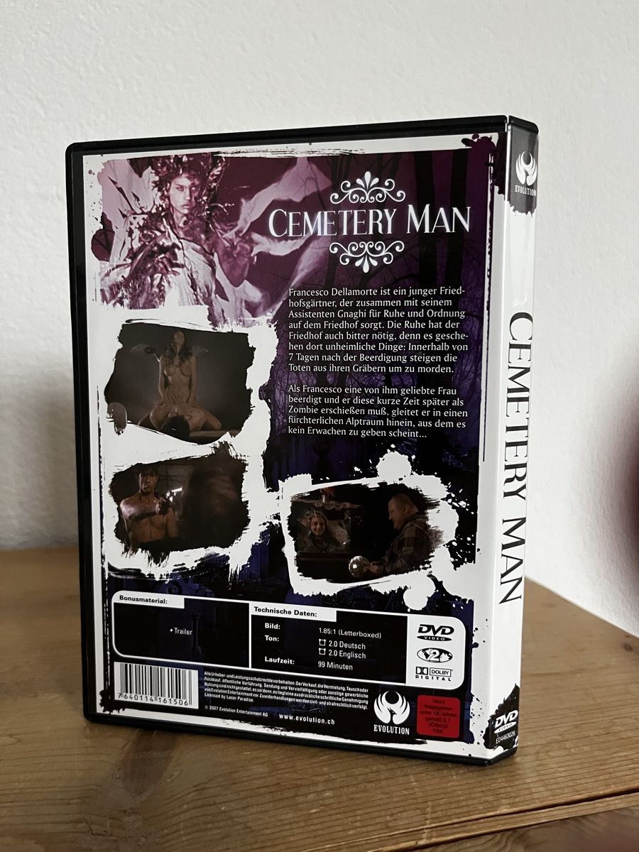 Tous les DVDs: Cemetery Man DVD – D'occasion à Bassersdorf par McRob00 1