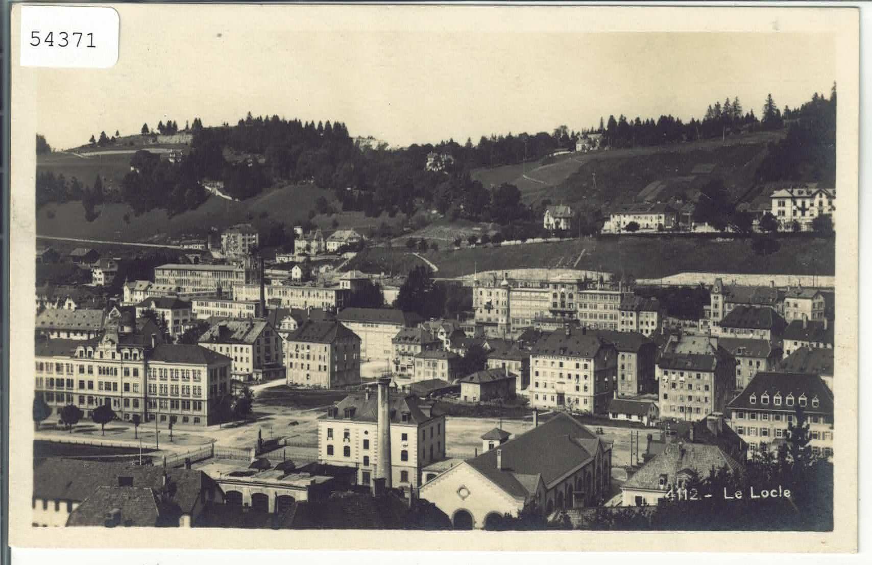 Cartes postales: Le Locle - Vue generale – D'occasion à Ettingen par Kartenplanet
