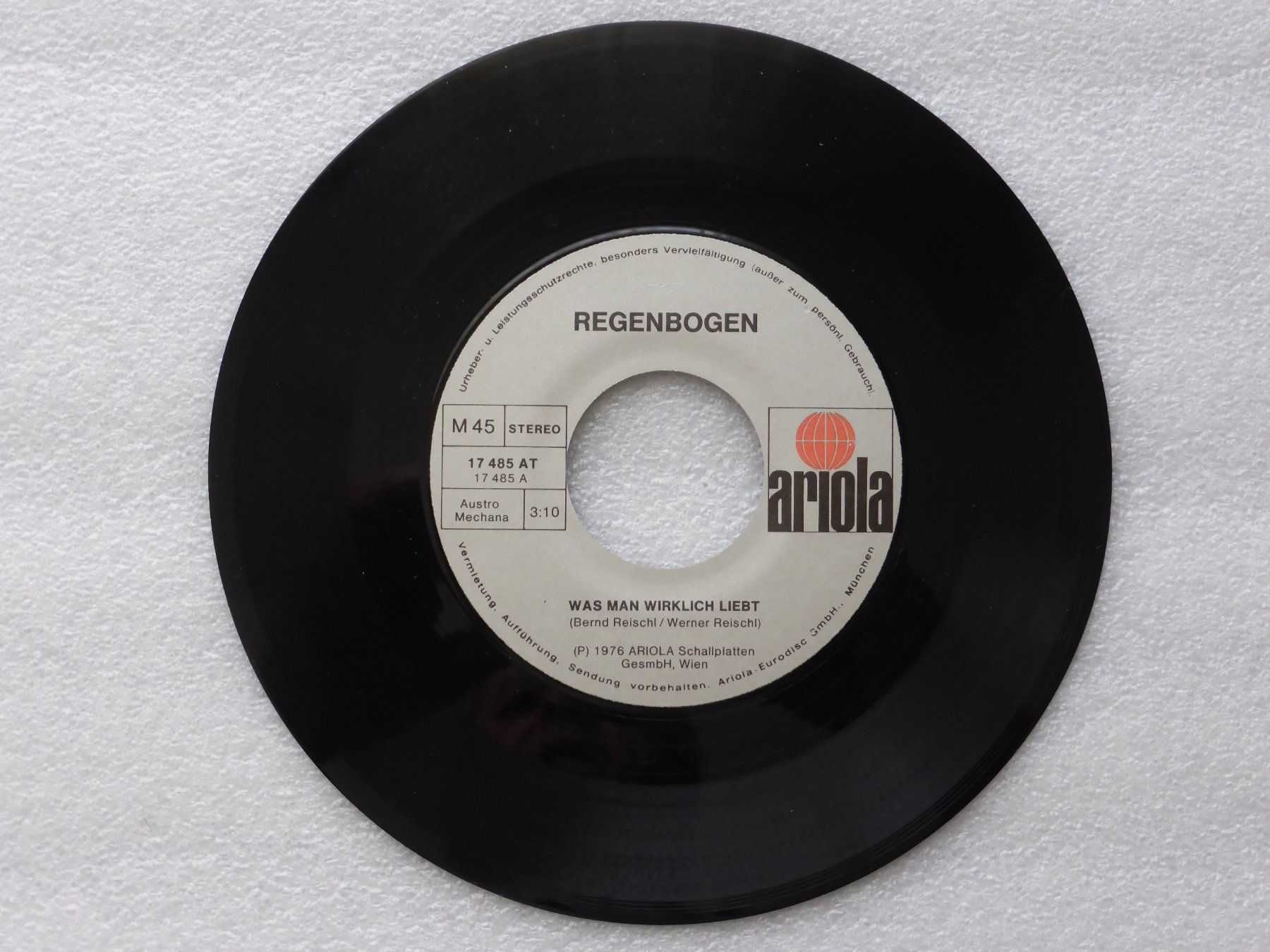 Schallplatten: Vinyl Single   REGENBOGEN – Gebraucht aus Küssnacht am Rigi von Mondkinder 2
