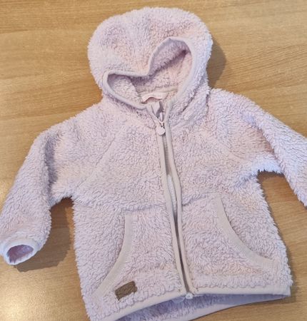 Kinder Fleecejacke rosa Grösse 68