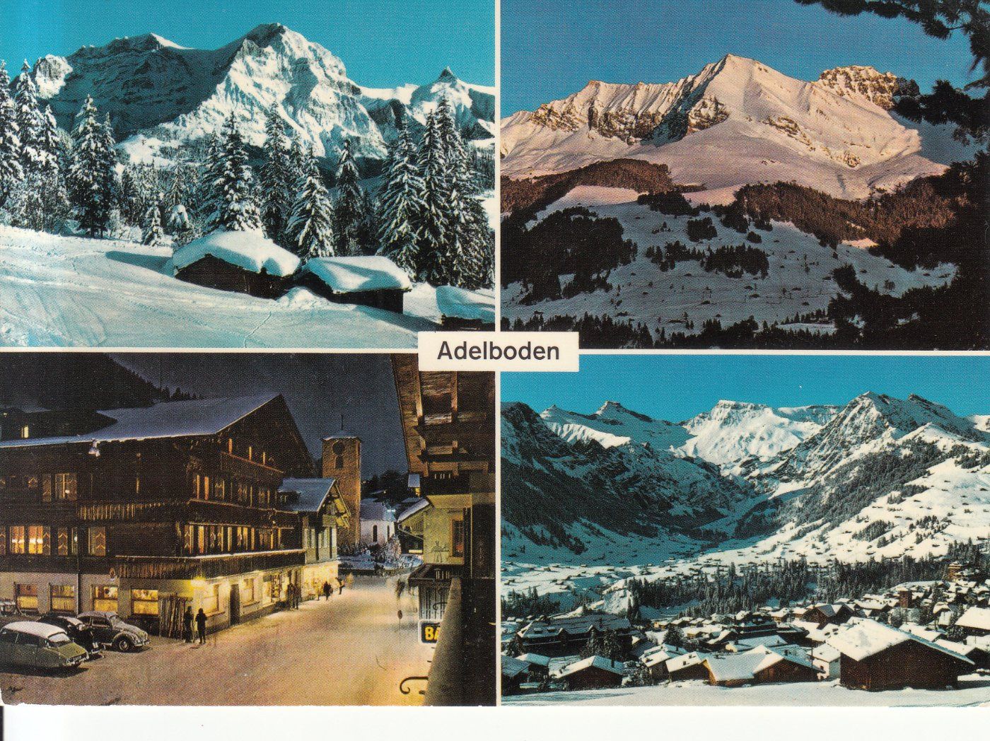 Ansichtskarten: Adelboden 1977 – Gebraucht aus Bürglen TG von StampGraf