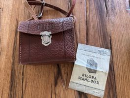 Bilora Stahl-Box 6x9 mit Lederetui