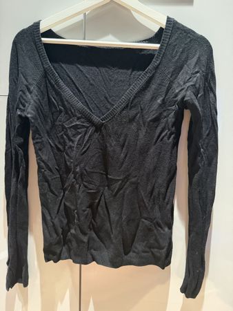 Schwarzer Strickpullover, Kookai, Grösse S/XS