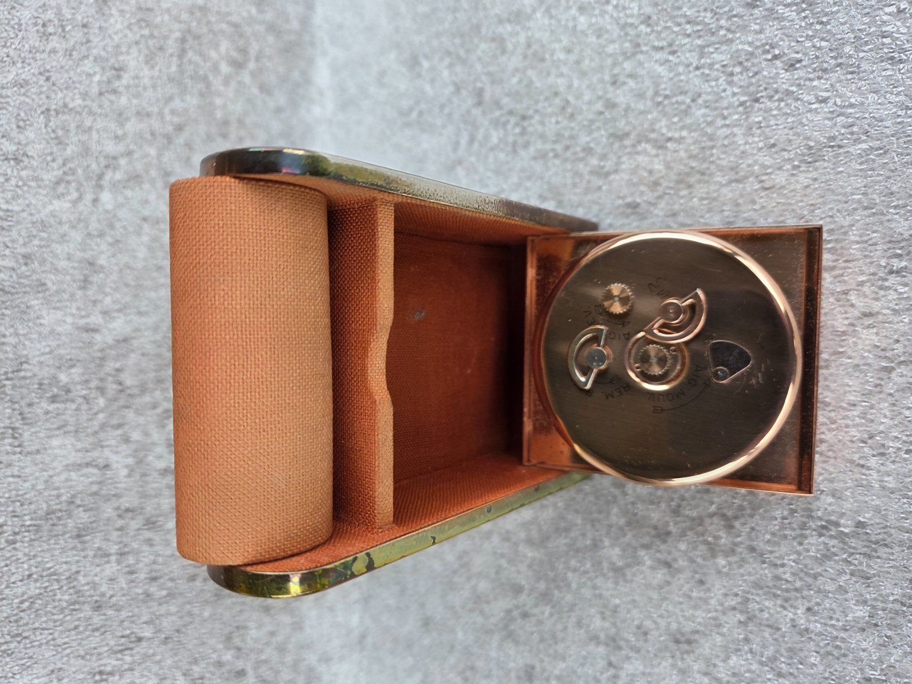 Jaeger-Lecoultre Sveglie: JAEGER Reisewecker 2 Tage – Difettoso da Jegenstorf venduto da Combi2212 4