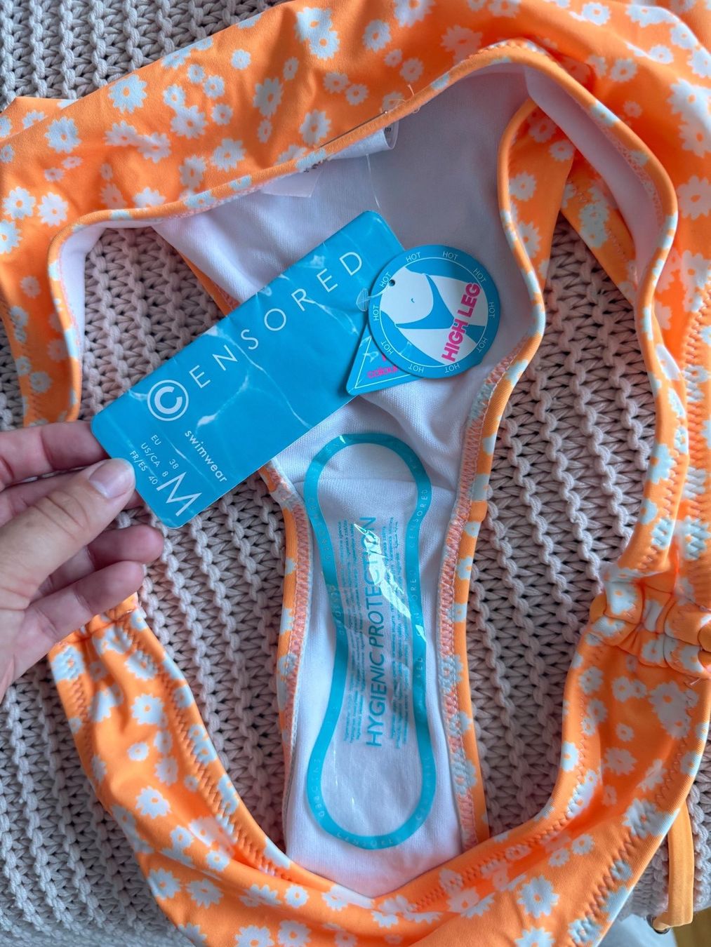 Costumi da bagno & Bikini: Maillot de bain orange neuf – Nuovo e nell'imballaggio originale da Montreux venduto da Izapechee 4
