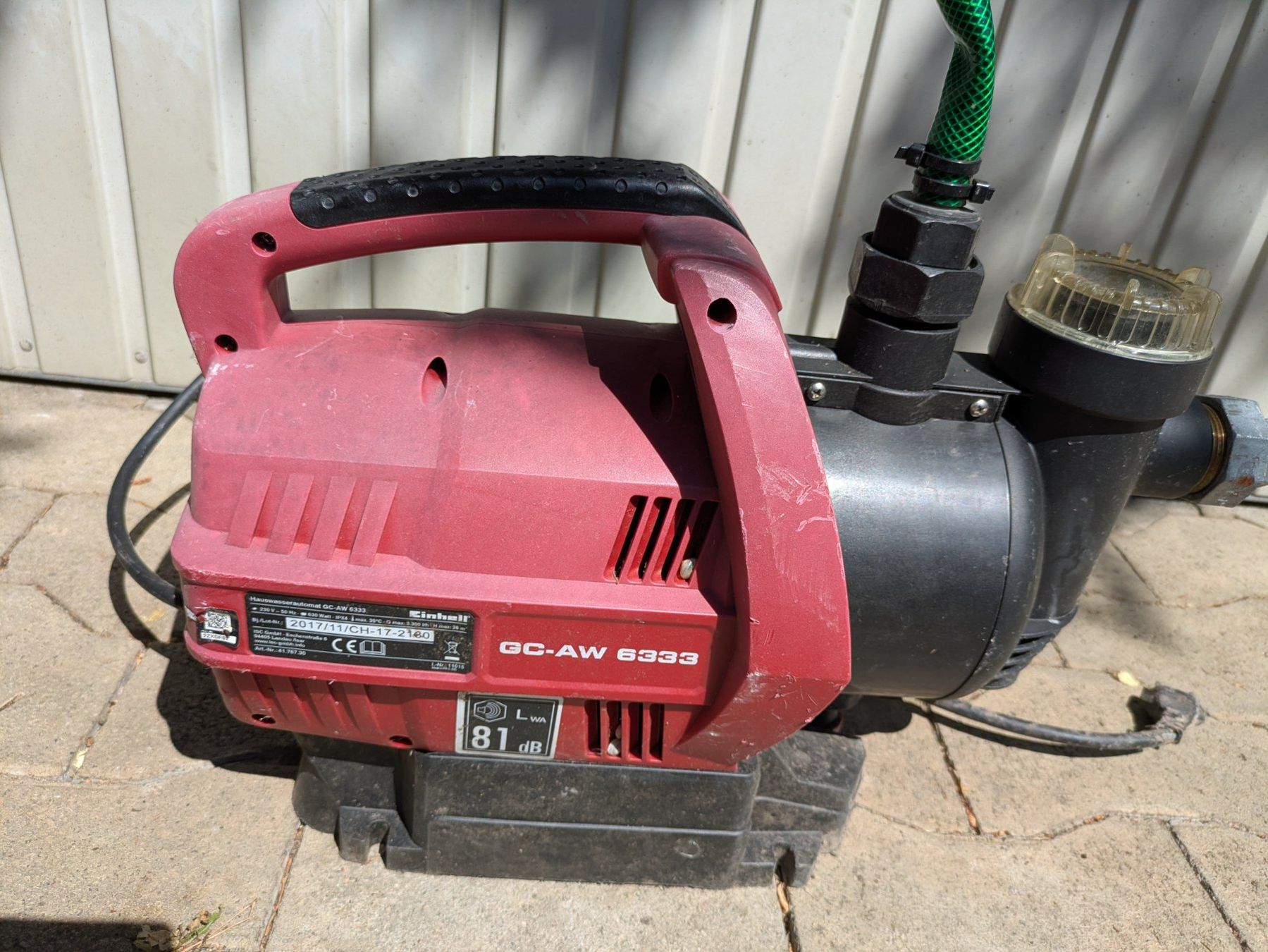 Einhell Pumpen & Teile: Einhell Gartenpumpe GC-AW 6333 – Gebraucht aus Näfels von Ag3 2
