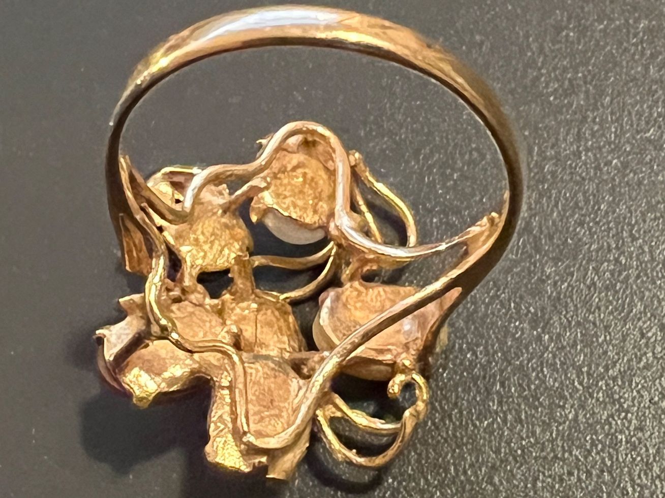 Anelli: Gold-Ring 14K mit Farbsteinen – Usato da Chur venduto da Penting1935 4
