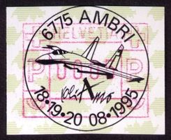 ATM 9_Sonder-Vollstempel_6775 AMBRI_F/A-18_18.-20.8.95 !