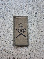 *** Gradabzeichen Wachtmeister mit klett ***
