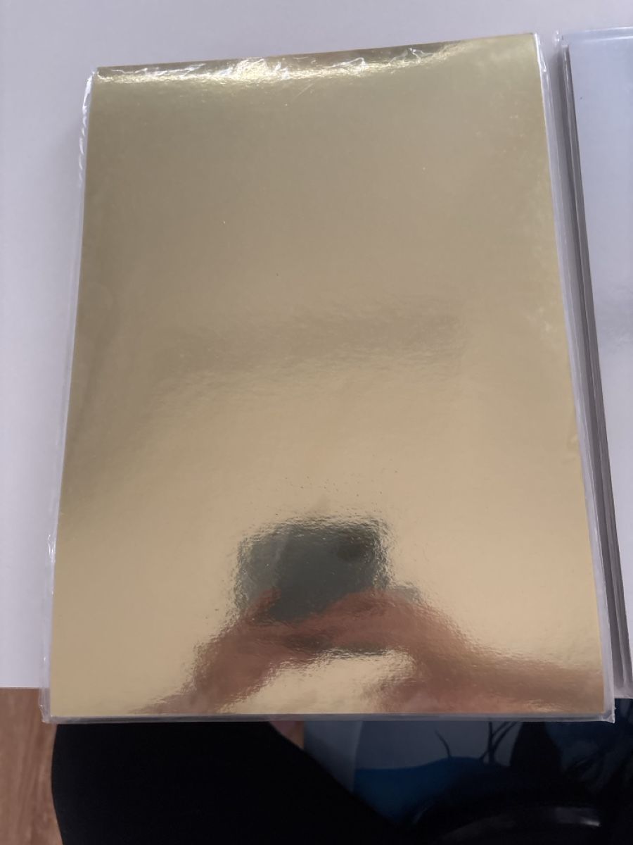 Papier: Spiegelkarton  Gold & Silber – Neuf avec emballage d'origine à Amriswil par SCHLOSSGEISTLI 1