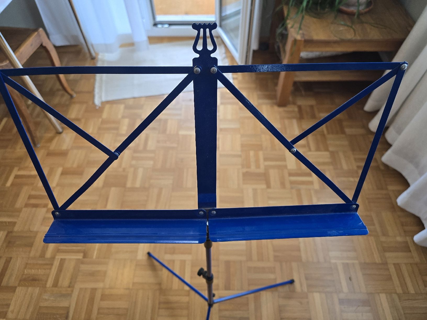 Supports pour instruments & partitions: Notenständer blau – D'occasion à Wettingen par Lukator 1