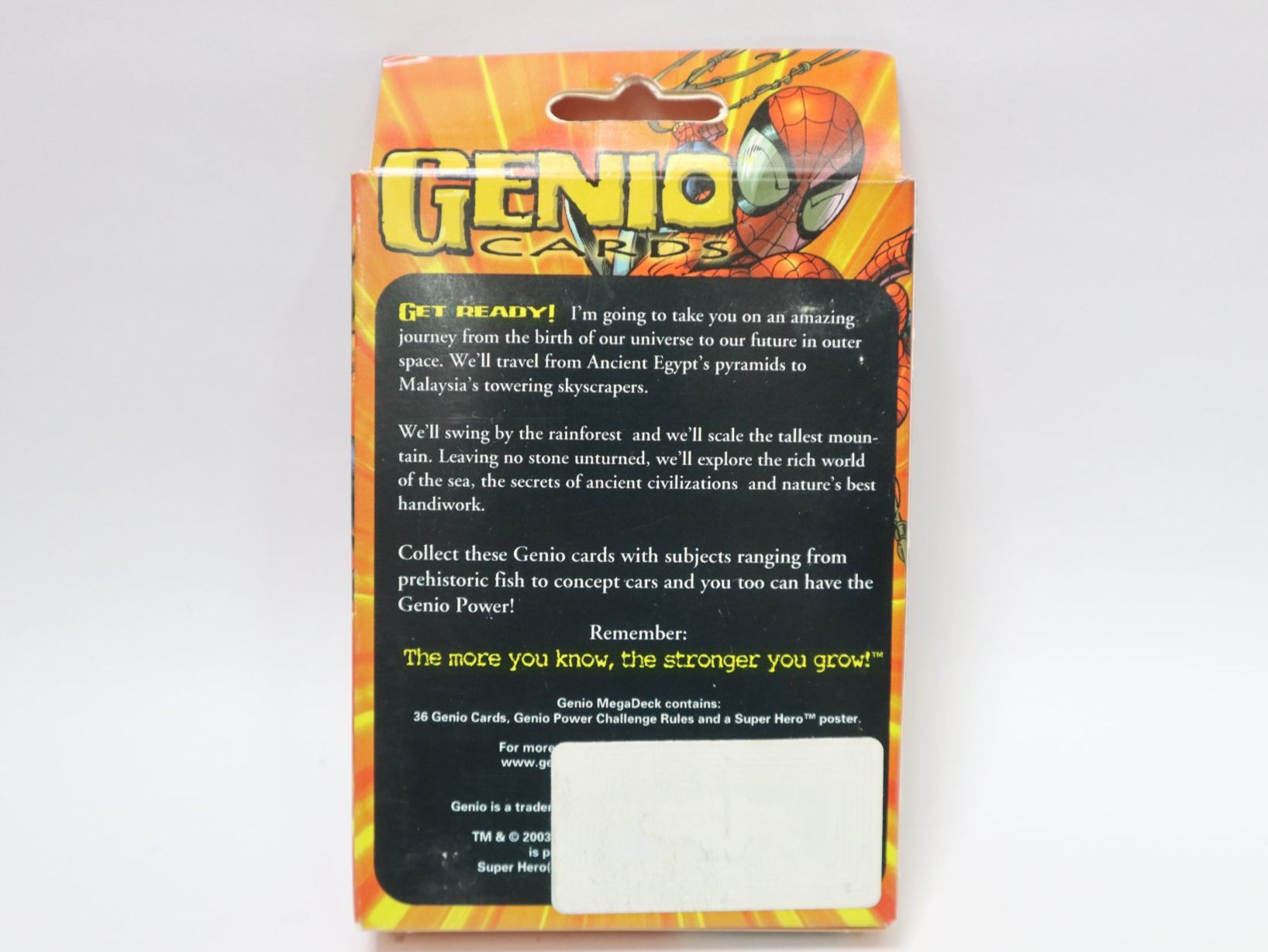Marvel Sammelbilder & Trading cards: Genio Mega Deck Marvel 36 Trading Cards + Poster Hulk – Neu und originalverpackt aus Eschenbach SG von Astalavista 1